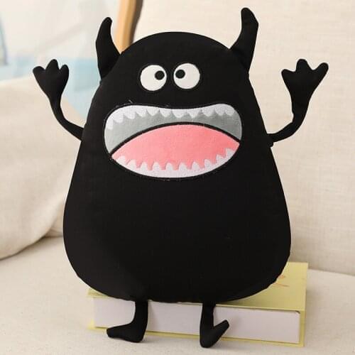 35cm 0.25kg Ugly Cute Monster Cushion Soft Cushion Child Boyfriend Birthday Gift