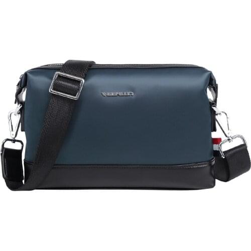 Casual Fashion Man Shoulder Bags Solid Color Hand Bag for Man Large Capacity Man Shoulder Bags Nylon Waterproof Luxury Handbags