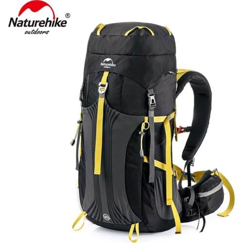 Naturehike 55L 65L Backpack Professional Hiking Bag with Suspension System NH16Y020-Q/NH16Y065-Q