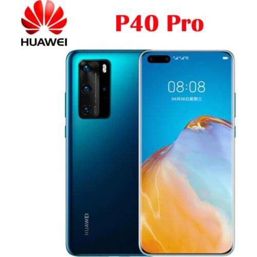 New Original Official Huawei P40 Pro SmartPhone Kirin 990 5G Octa Core 6.58 Inch 2640 x 1200P 90Hz OLED Screen OTG NFC 4200mah