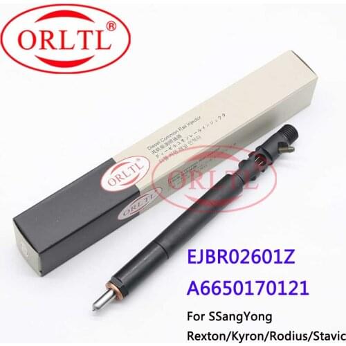 ORLTL Fuel injector Auto parts EJBR02601Z A6650170121 Diesel Injector EJBR 02601Z For SSANGYONG Euro 3
