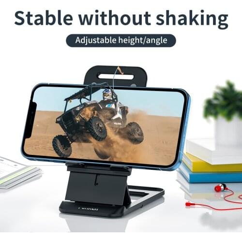 Universal Foldable Desktop Phone Holder Mount Stand for Samsung S20 Plus Ultra Note10 IPhone 11 Mobile Phone Tablet Desk Holder