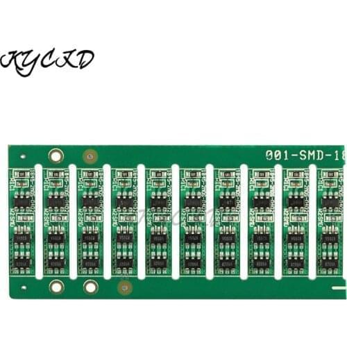 10 PCS/Lots BMS 1S 3.7V 3A 18650 Battery Charger Protection Board Li-ion Lithium Balanced PCB Common Port For Power Bank