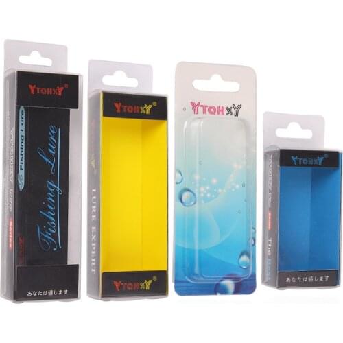 20pcs Blister PVC Plastic Clear Packaging Package Box Mobile Phone Case Cover Cosmetic Gift Box for Flat Items