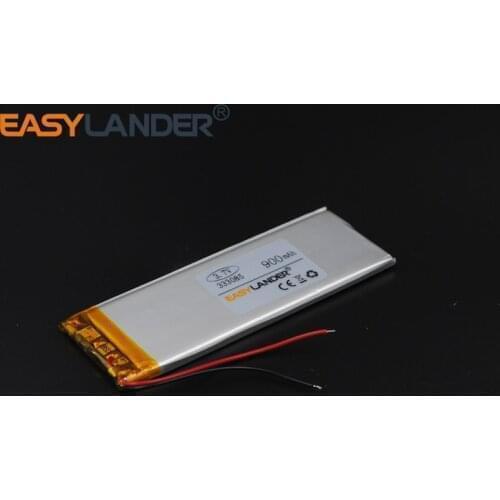 3.7V 900mAh 333085 Polymer Li-ion Battery For Mp3 Mp4 DIY E-book bluetooth Vedio Tablet PC Power bank mobile electronic