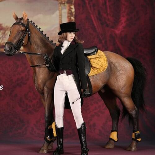 1/6 Soldier Scene Accessories Equestrian Suit (including horse racing)