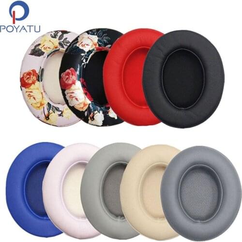 POYATU Ear Pads Headphone Earpads For Beats by dre 2.0 Studio Wireless Wired Ear Pads Headphone Earpads Replacement Earpads