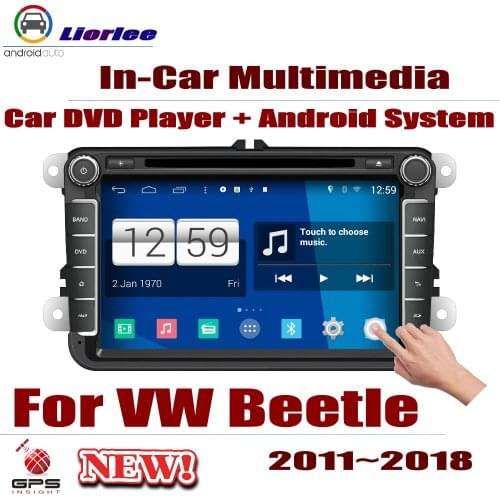 Car DVD Player For Volkswagen Beetle 2011~2018 IPS LCD Screen GPS Navigation Android System Radio Audio Video Stereo