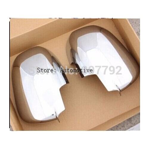 For Mitsubishi ASX RVR 2013 2014 2015 2016 2017 Chrome Side Mirrors Rearview Cover Trim