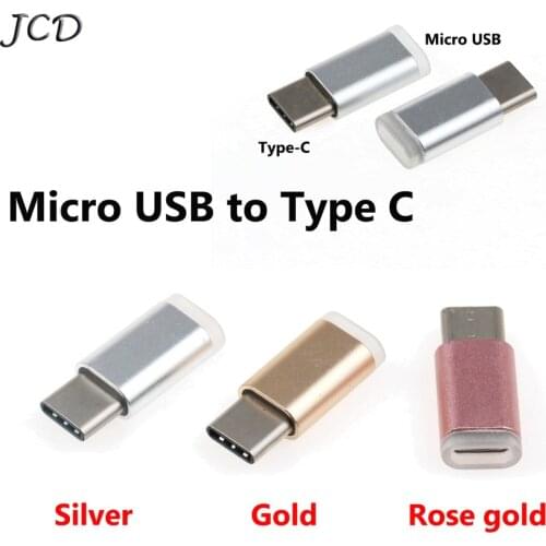 JCD USB 3.1 Type C OTG Adapter Micro USB Female turn to Type C Male Converter For Oneplus for Samsung Galaxy Note 8 S8 Plus A5