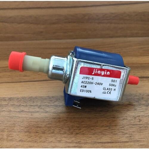 Jiayin JYPC-5 AC 220V - 240V 9bar 45W Electromagnetic Water Peristaltic Pump High Pressure Coffee Machine Self-priming Pump