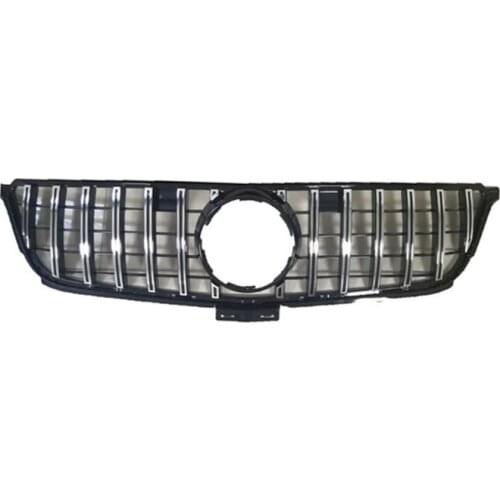 Car Body Kits Front Bumper ABS Grille For Mercedesbenz W166 ML 2012-2015 Auto Exterior Accessories