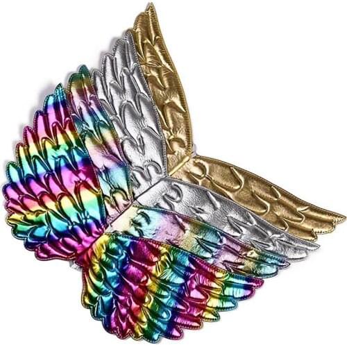 Halloween Unicorn Wings For Girls Fairy Princess Costume Accessories Birthday Christmas Party Hair Accessories For Girls