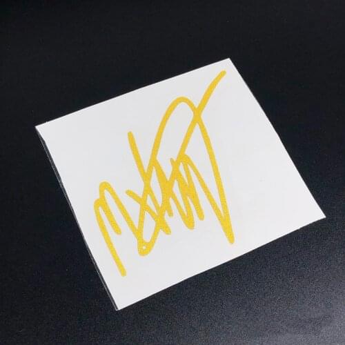 Motor Bike Decals GP Helmet Stickers Auto Window Tail Body Graphics for F1 Driver Signature Max