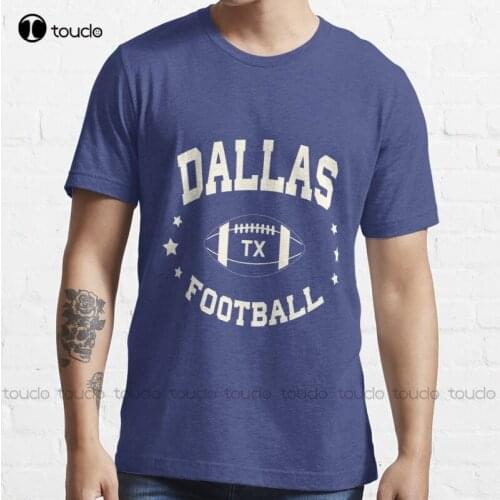 New Dallas Football Texas T-Shirt T-Shirt Golf Shirts For Men S-5XL black t shirts for men Unisex