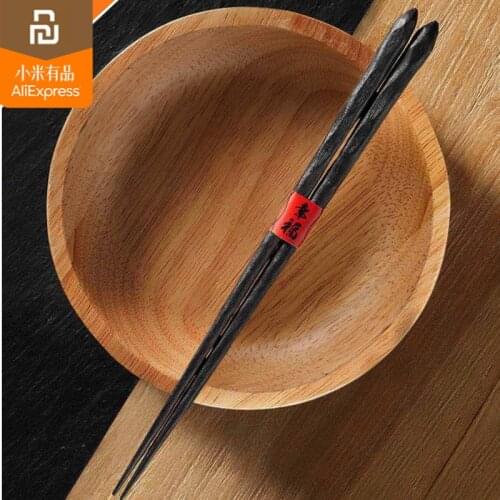 6 pairs of xiaomi one god chopsticks PPS fiberglass material high temperature resistant Chinese chopsticks for Mi Smart Home