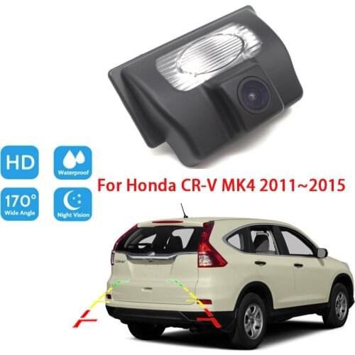Car Reversing Parking Camera For Honda CR-V MK4 2011 2012 2013 2014 2015 Full HD CCD Night Vision Rear View Camera Waterproof