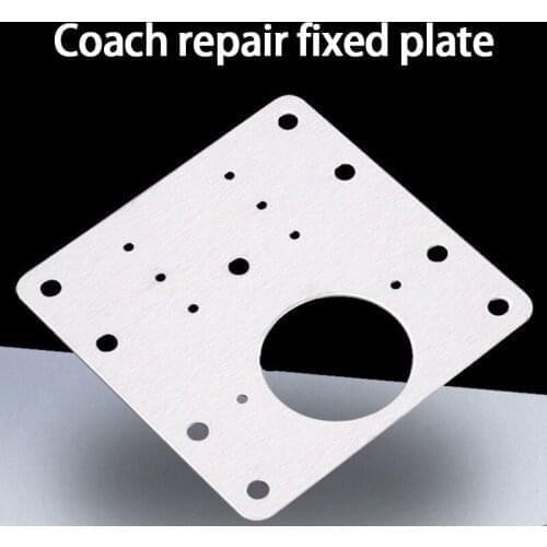 1PC Hinge Repair Plate For Cabinet Furniture Drawer Window Stainless Steel Plate Foldable Table Cabinet Door Hinger Accessories