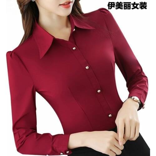 Women Blouse Long Sleeve Spring Autumn Clothing Ms. Shirt Blusas Ropa De Mujer