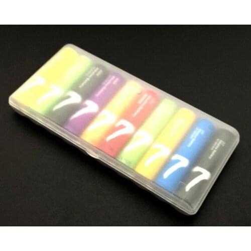 1pc Portable For 10pcs AAA Batteries Storage case for 10pcs AAA battery Plastic Battery Case Cover Holder Storage Box