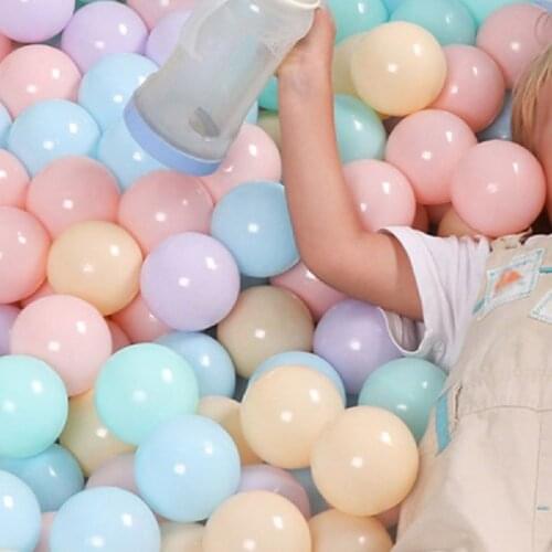 10pcs Eco-friendly Random Soft Plastic Ocean Ball Childrens Toy Balls Baby Kids Toys Ocean Wave Ball Outdoor Sports