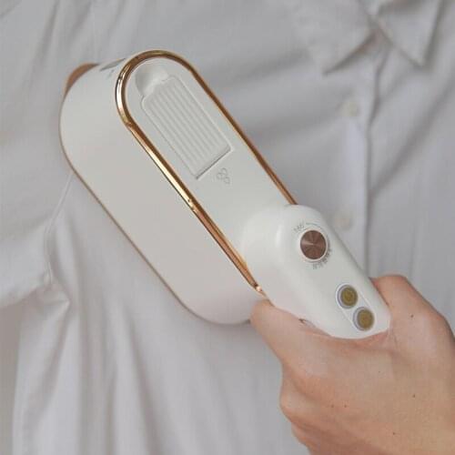 1000W Hanging Ironing Machine Mini Handheld Steam Iron Portable Garment Steamer Dry Wet Double Ironing 6 Holes For Steam 220V