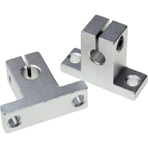 4pcs Bore Linear Rail Shaft Support Stand for 3D Printer SK10 NK-Shopping