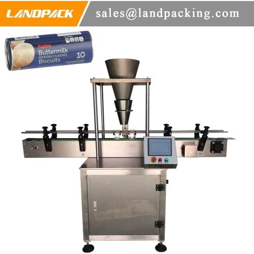 Automatic Biscuits Tin Can Filling Machine