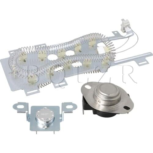BQLZR Dryer Thermostat Fuse Dryer Kit 279973 and Dryer Heater Element WP854471