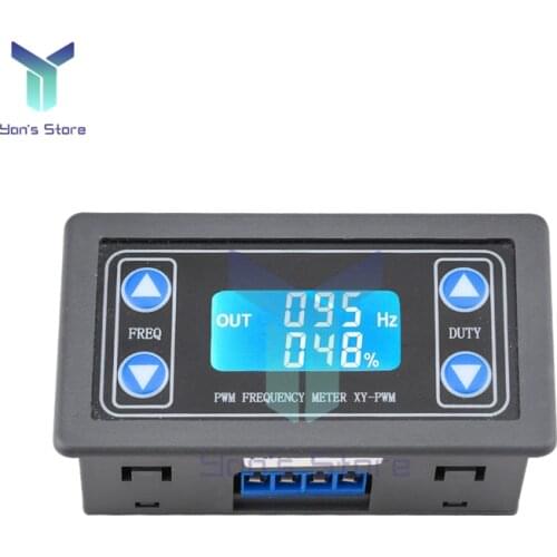 PWM KHZ LCD Digital Display Pulse Signal Generator Frequency Duty Cycle Ratio Adjustable Square Wave Rectangular Wave 1 HZ-150