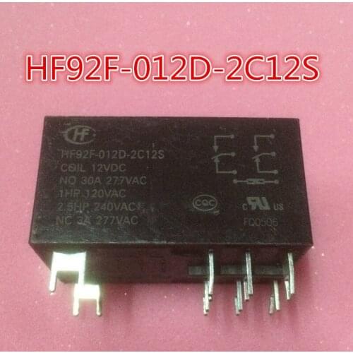 HF92F-012D-2C12S Relay 30A 12VDC HF92F-012D-2C12S
