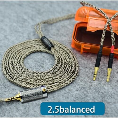 4pin Xlr 4.4 2.5mm to dual3.5 Headphone Earphone Cable For focal clear jvc sw01 sw02 Denon AH D600 D7100 d7200 d5200 t1 t5p arya