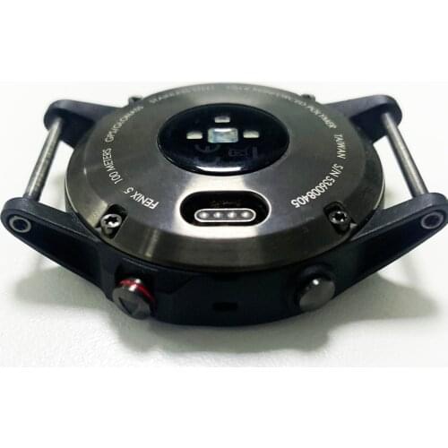 Original Plastic Frame For GARMIN FENIX 5 Back Cover Back case Frame Fenix5 Frame With Buttons Smart Sports Watch Parts Repair