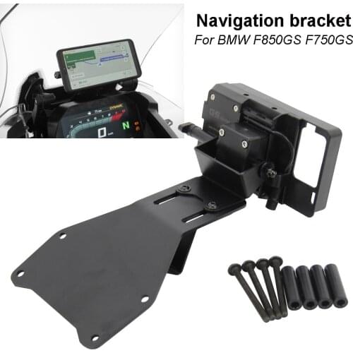 For BMW F750GS F850GS Navigation Stand Holder Phone Mobile Phone GPS Plate Bracket Support Holder F750 GS F850 GS 2018 2019 2020