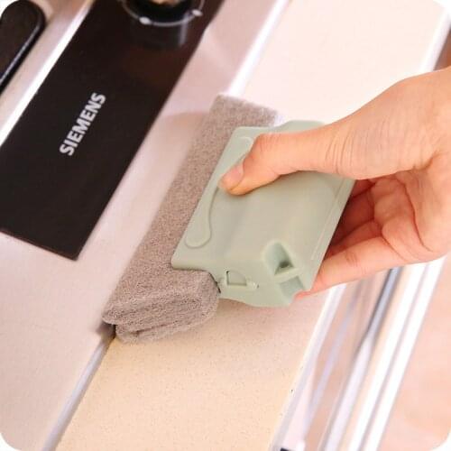 Detachable window groove cleaning tool cleaning brush door and window groove gap brushing window slot small brush