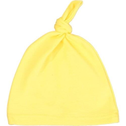 New Designed Cute Baby Hat Cotton Soft Turban Knot Girl Summer Hat Bohemian style Kids Newborn Cap for baby girls