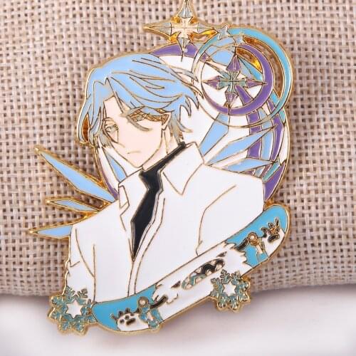 Anime SK8 The Infinity Hard Enamel Pins Brooch Langa Hasegawa Cosplay Brooches Lapel Pin Shirt Bag Badge Jewelry Accessories