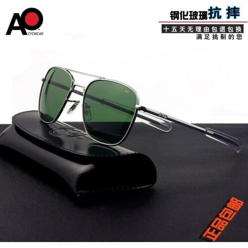 Aviation Pilot Sunglasses Men Women 2021 Vintage Brand Designer American Army Military Optical AO Sun Glasses de sol masculino