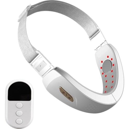 V Face Massager LED Light Therapy EMS Facial Lifting Device Face Slimming Anti Aging Facial Vibration Massager
