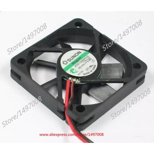 SUNON KDE1205PFVX 11.MS.A.GN DC 12V 2.0W 2-wire 50x50x10mm Server Cooling Fan