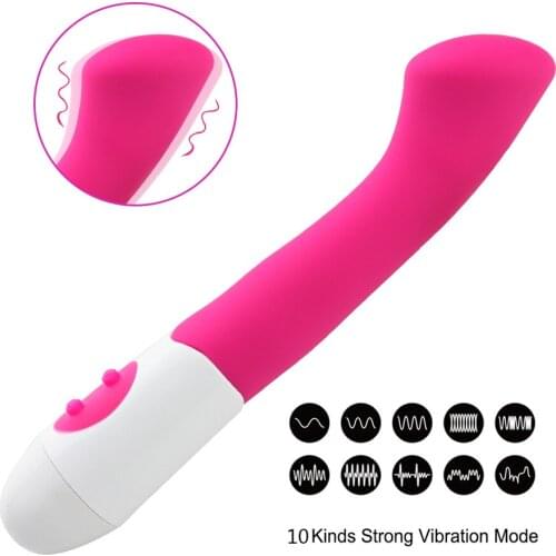G Spot Vibrators For Women Clitoris Stimulator Vibrating Dildo Vibrator Sex Toys For Woman Magic Wand Vaginal Massager