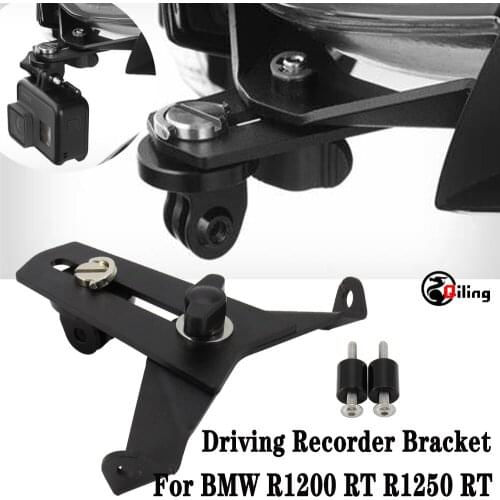 Motorcycle Driving Recorder Bracket CNC Aluminum Camera Bracket For BMW R1200RT R1250RT LC 2014-2020 R 1200 RT R 1250 RT LC