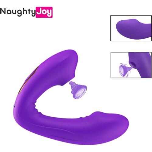 Sucking Dildo Vibrators Suction Clitoral Stimulator Vagina Oral Vibrating Sucker Massager Masturbators Erotic Sex Toys For Women