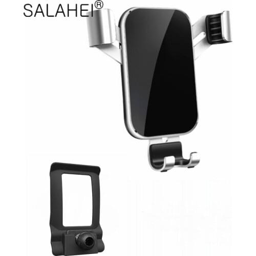 Funny Gravity Car Cell Phone Holder Air Vent Stand Clip Mount For Kia Sportage 2019 GPS Support Car Interior Accessories