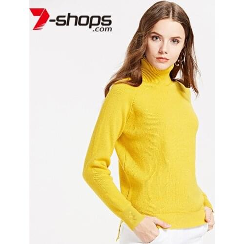 AECU Winter Knitted Sweaters Pullovers Turtleneck Warm Women Sweater Femme Pull High Elasticity Soft Lady Pullovers Sweater