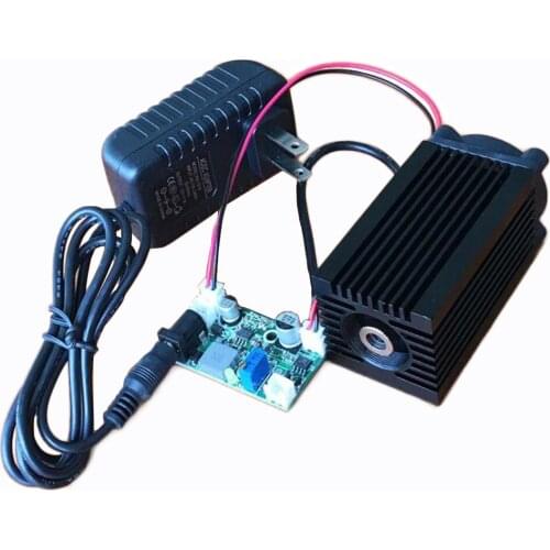 12V 638nm 2100mW Double Beam Red High Power Laser With Fan Laser Moudle