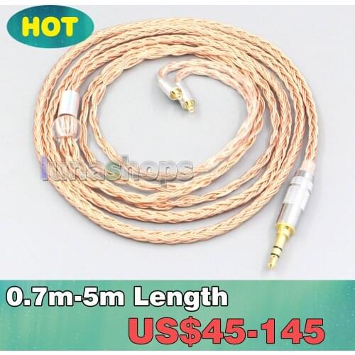 2.5mm 4.4mm 3.5mm Balanced 16 Core 99% 7N OCC Earphone Cable For Acoustune HS 1695Ti 1655CU 1695Ti 1670SS LN007024