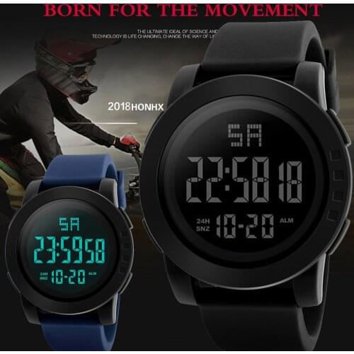 2021 leisure sports mens retro electronic outdoor silicone watch mens sports fitness quartz watch часымуржскиенаручные adult