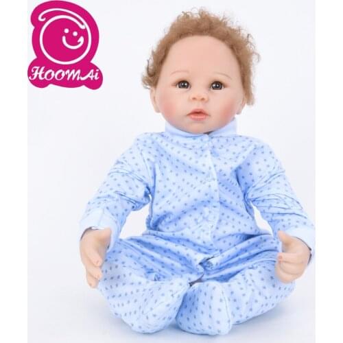 45CM Exclusive Bebe Reborn Doll Fashion Soft Silicone Cotton Body Realistic Baby Toy Cute Doll For Kids Christmas Gifts 18 Inch