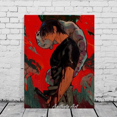 Toji Fushiguro Jujutsu Kaisen Anime Manga Decoration Home Decor Canvas Painting Living Room Wall Art Picture Poster Print